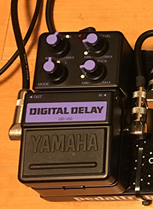 YAMAHAの隠れた名機 デジタルディレイDD-100: GuitarSoundを楽しむ
